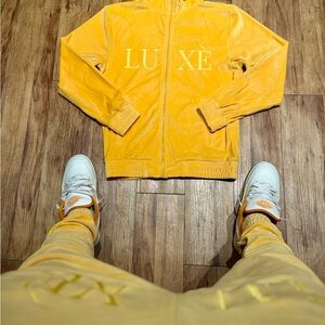 Velour Tracksuit Set